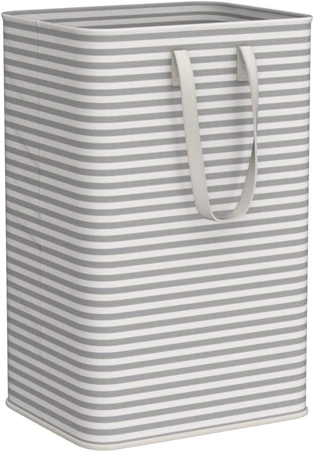 2 Pack 80L Laundry Basket Hamper Set, Collapsible Waterproof Clothes Organizer with Handles for Bedroom & Dorm